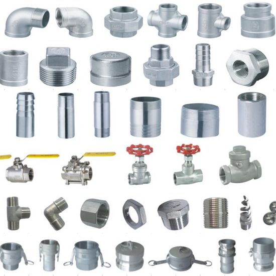 Home high quality 304 316 stainless steel seamless plumbing pipe fittings water gas (1)