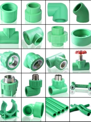 PPR fittings for hot and cold water distribution systems