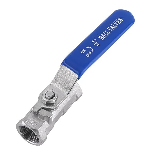 1/4-inch stainless steel ball valve for instrumentation and industrial piping systems