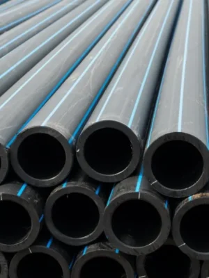 HDPE pipes for water distribution and industrial fluid transportation systems
