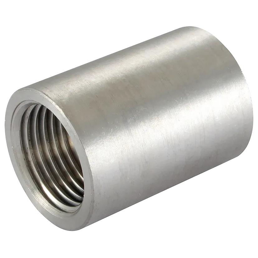 1/4 inch stainless steel socket fitting for industrial pipe connection and fluid transfer systems