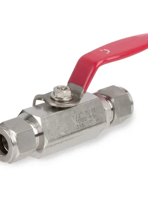 1/4 inch stainless steel ball valve for industrial flow control and fluid shut-off applications