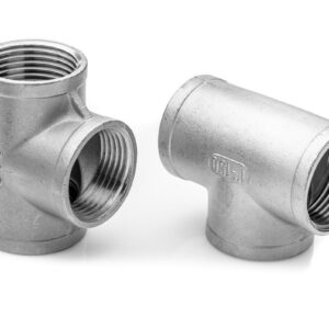 Home Stainless steel equal and reducing tee fitting for industrial piping systems