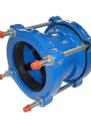 Ductile iron VJ coupling for industrial water supply and pipeline connection systems