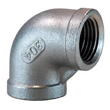 3/4 inch stainless steel elbow fitting for industrial piping and fluid flow direction change
