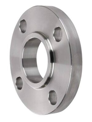 Mild steel flanges for industrial piping and equipment connections