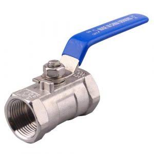 3-inch stainless steel ball valve for industrial piping and flow control applications