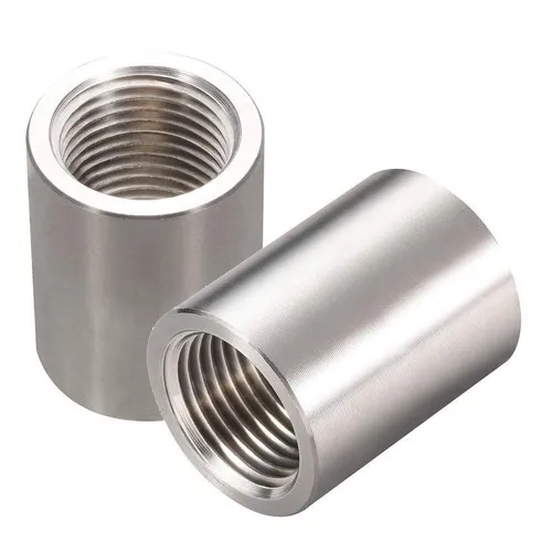 3/8-inch stainless steel threaded socket for industrial piping and instrumentation systems