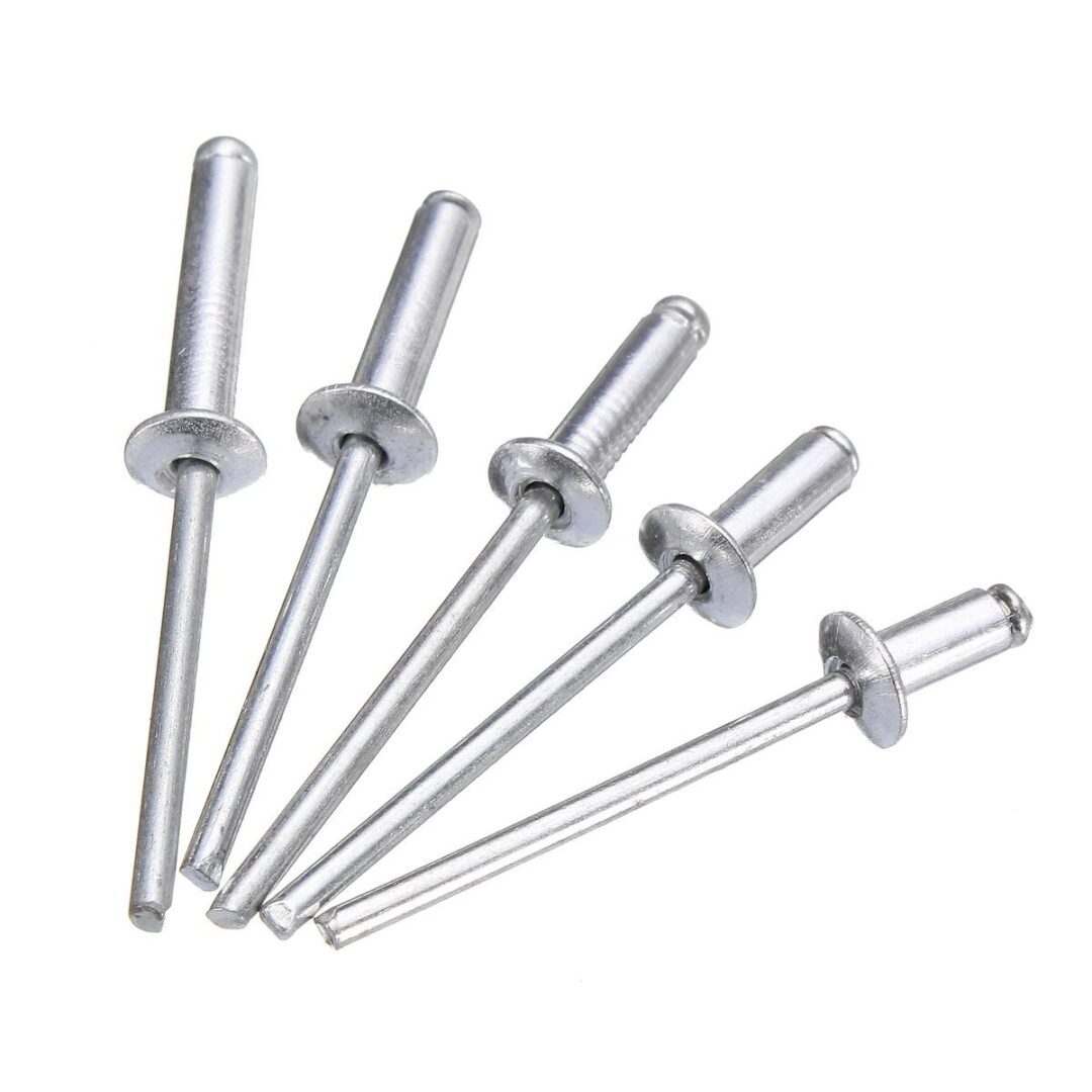 Industrial rivets for sheet metal fastening and engineering applications