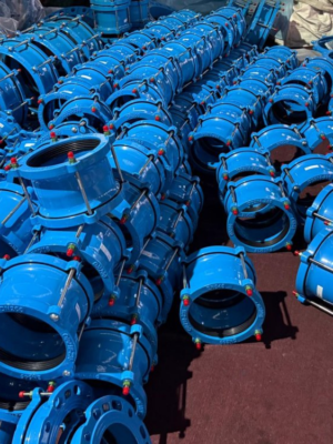 14-inch VJ mechanical pipe coupling for industrial and water pipeline connections