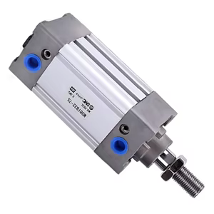 High-quality Double Rod Pneumatic Cylinder for industrial automation, robotics, material handling, packaging machinery, and precision linear motion applications in Kenya, Uganda, and Tanzania.