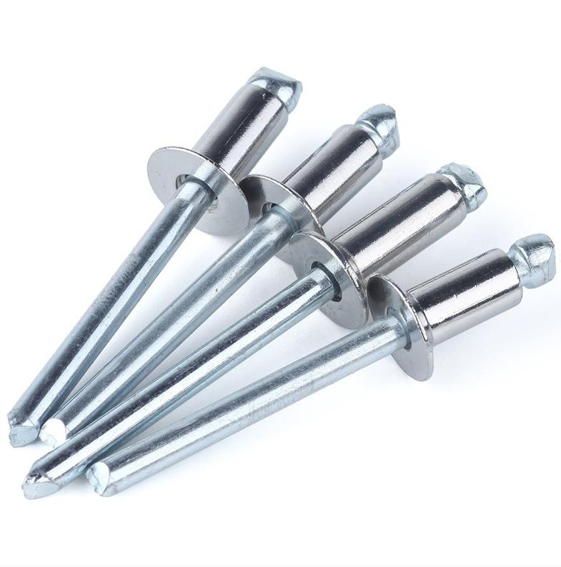 Stainless steel rivets for industrial fastening and sheet metal fabrication