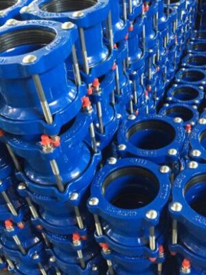 10-inch VJ mechanical pipe coupling for industrial and water pipeline connections