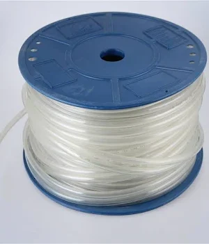 High-quality 8mm clear polyurethane (8×5mm) pipe for pneumatic systems, compressed air lines, industrial automation, and fluid transfer applications in Kenya, Uganda, and Tanzania.