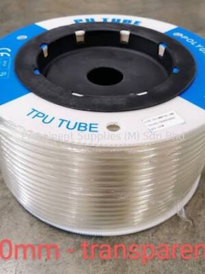 High-quality clear polyurethane (PU) pipe for pneumatic systems, air compressors, industrial automation, and fluid transfer applications in Kenya, Uganda, and Tanzania.