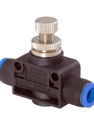 High-quality pneumatic flow control valve for compressed air systems, pneumatic cylinders, industrial automation, and manufacturing applications in Kenya, Uganda, and Tanzania.