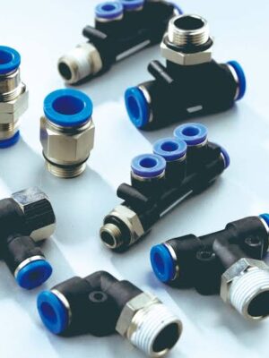 High-quality pneumatic fittings for compressed air systems, industrial automation, pneumatic tubing, and engineering applications.