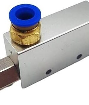 Pneumatic vacuum generator valve for industrial automation and material handling systems