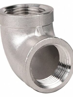 Stainless Steel Elbows for industrial piping systems available in 45°, 90°, and 180° configurations.