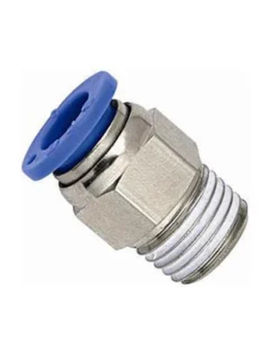 High-quality PU straight connector push-to-connect pneumatic fitting for compressed air systems, industrial automation, pneumatic tubing, and air compressors in Kenya, Uganda, and Tanzania.