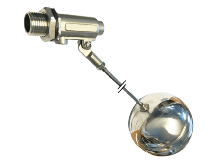 3/4-inch stainless steel float valve for automatic water level control in water tanks