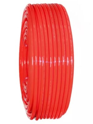 High-quality red polyurethane (PU) pipe for pneumatic systems, compressed air lines, industrial automation, and fluid transfer applications in Kenya, Uganda, and Tanzania.